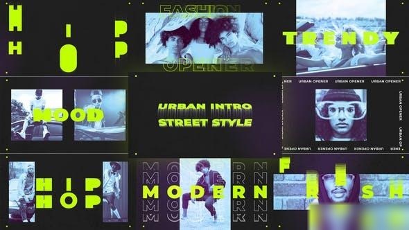 Videohive Street Style - Urban Fast Intro Openers template preview
