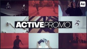 Videohive Active Promo Openers template preview