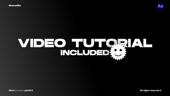 Videohive Text Animation 3.0_AE Titles template preview