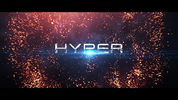 Hyper Titles Video Displays template preview