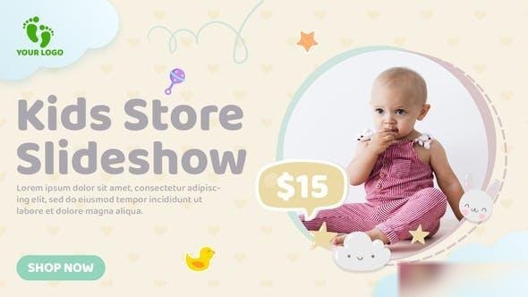 Videohive Kids Store / Fashion sale Openers template preview