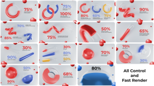 Videohive Infographic 3D Logo Stings template preview