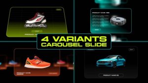 Videohive Carousel Slide Openers template preview