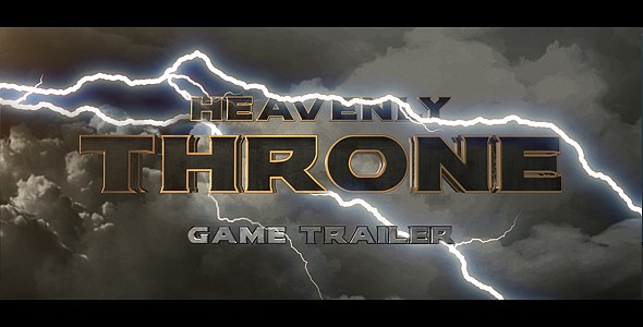 Videohive Cinematic Game Trailer 21481506 Openers template preview