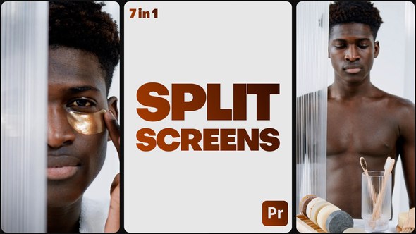 Videohive Multiscreen Transitions - 3 Split Screen - Vol. 02 Elements template preview