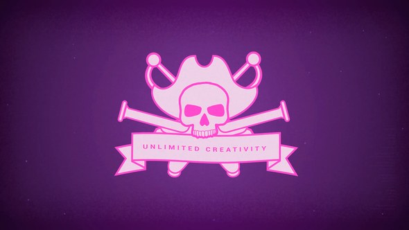 Videohive Pirate Logo Logo Stings template preview
