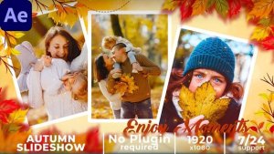 Videohive Autumn Memories Slideshow 48255392 Video Displays template preview
