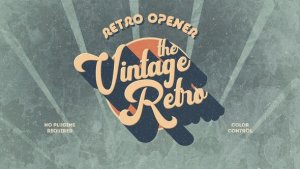 Videohive Retro Vintage Opener Openers template preview