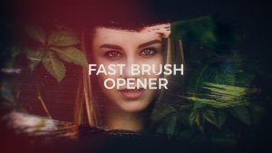 Videohive Fast Brush Opener Openers template preview