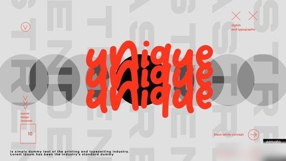 Videohive Text Opener Ver 3 Openers template preview