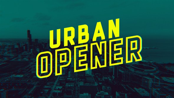 Videohive Urban Opener 21707877 Openers template preview