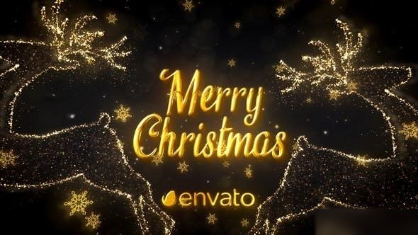Videohive Christmas Wishes 29659284 Openers template preview