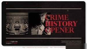 Videohive Crime Story Slideshow Openers template preview