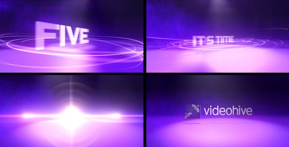 Videohive Logo Lights Logo Stings template preview