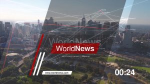 Videohive Modern World News - Broadcast Package Broadcast-packages template preview