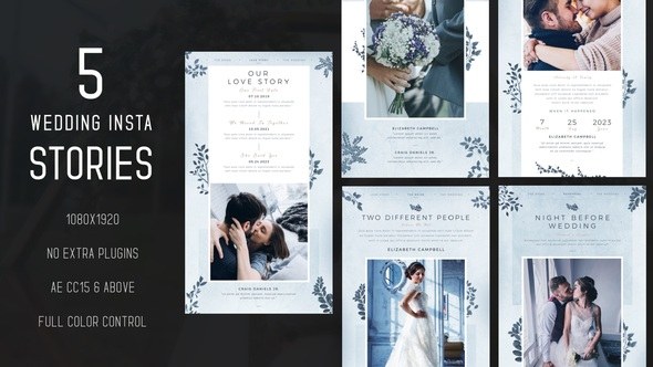 Videohive Wedding Instagram Stories 50871912 Product Promo template preview