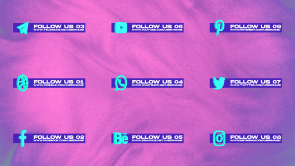 Videohive Social Media Pack Version 001 Titles template preview