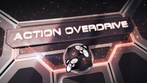 Action Overdrive 3D Package Video Displays template preview