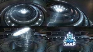 Videohive Techno Gaming Intro Logo Stings template preview