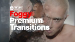 Videohive Premium Transitions Foggy Elements template preview