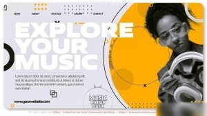 Videohive Explore Your Music Openers template preview