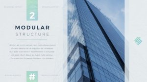 Videohive Corporate Presentation 50373449 Video Displays template preview