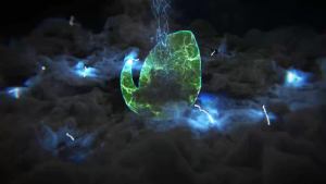 Videohive Smoke Lighting Logo Reveal Logo Stings template preview