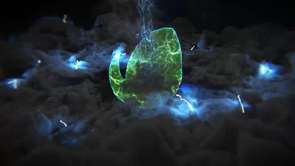 Videohive Smoke Lighting Logo Reveal Logo Stings template preview