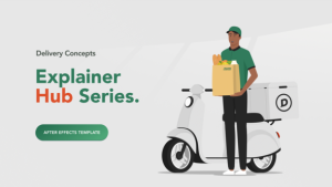 Videohive Explainer Hub - Delivery Concepts Product Promo template preview