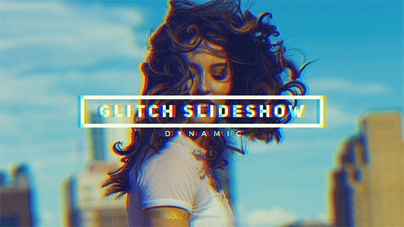 Videohive Dynamic Glitch 21498810 Openers template preview