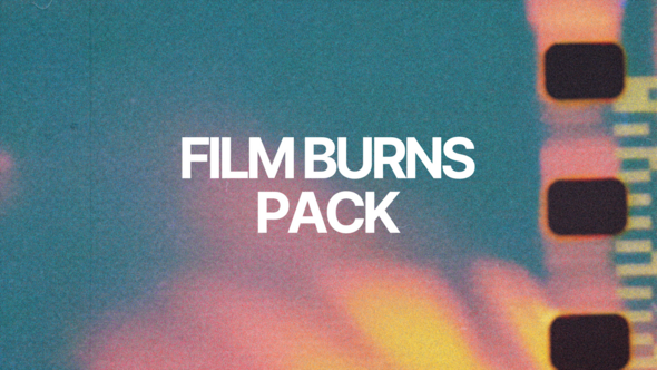 Videohive Film Burns Pack Elements template preview