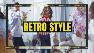 Videohive Retro Style Openers template preview
