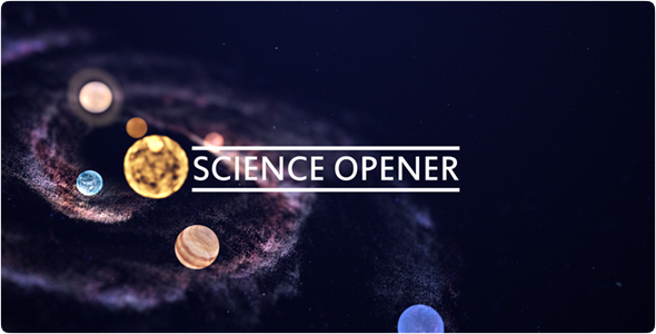 Science Opener Video Displays template preview