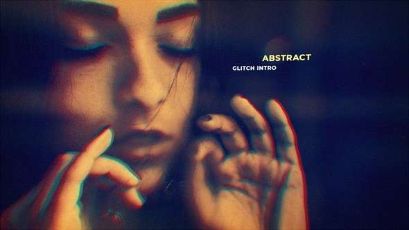 Videohive Abstract Glitch Intro Openers template preview