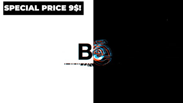 Videohive Abstract Glitch Logo Reveal 26607695 Logo Stings template preview