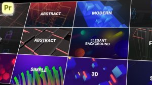 Unique Backgrounds for Premiere Pro Premiere Pro template preview