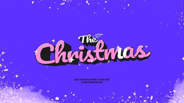 Videohive Christmas 49629218 Titles template preview