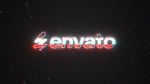 Videohive Dynamic Glitch Logo Logo Stings template preview