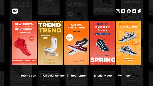 Videohive Shopping Instagram Stories 44517846 Product Promo template preview