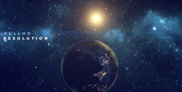 Videohive Earth Planet Title Openers template preview