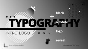 Videohive Typography Logo Video Displays template preview