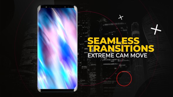 Videohive Vertical Extreme Cam Move Transitions | After Effects Elements template preview