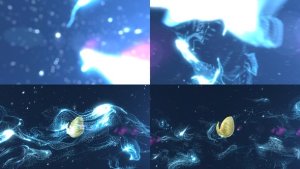 Videohive Particles Streaks Logo Reveal Logo Stings template preview