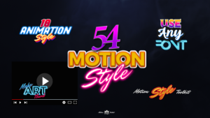 Videohive Motion Styles Toolkit | Text Effects & Animations Titles template preview