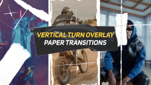 Videohive Vertical Rip Paper Transitions V2 56995649 Elements template preview