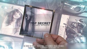 Videohive Top Secret Images Opener Openers template preview