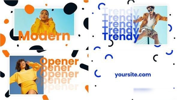 Videohive Trendy Opener 33351570 Openers template preview