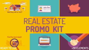 Real estate Kit Video Displays template preview