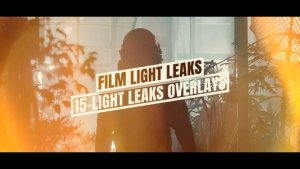 Videohive 15-Film Light Leaks Overlays Pack Elements template preview