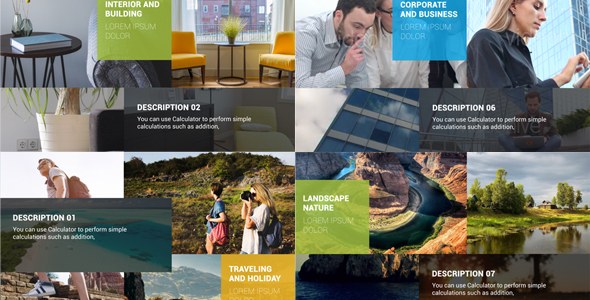 Videohive Elegant Presentation And Promotion Video Displays template preview
